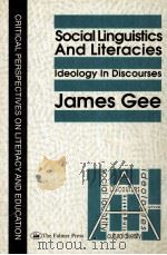 SOCIAL LINGUISTICS AND LITERACIES:IDEOLOGY IN DISCOURSES（1990 PDF版）