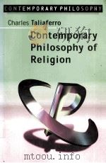 CONTEMPORARY PHILOSOPHY OF RELIGION   1998  PDF电子版封面  1557864497   