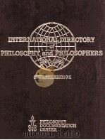 INTERNATIONAL DIRECTORY OF PHILOSOPHY AND PHILOSOPHERS 1990-1992 SEVENTH EDITION（1990 PDF版）