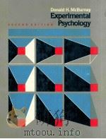 EXPERIMENTAL PSYCHOLOGY SECOND EDITON   1990  PDF电子版封面  0534120849  DONALD H.MCBURNEY 