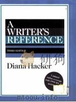 A WRITER‘S REFERENCE THIRD EDITION   1998  PDF电子版封面    DIANA HACKER 