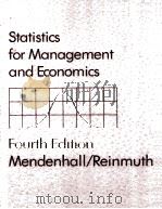 STATISTICS FOR MANAGEMENT AND ECONOMICS FOURTH EDITION   1982  PDF电子版封面  0871504111  WILLIAM MENDENHALL AND JAMES E 
