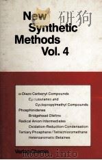 NEW SYNTHETIC METHODS VOL.4   1979  PDF电子版封面  3527257853   