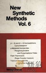 NEW SYNTHETIC METHODS VOL.6   1979  PDF电子版封面  352725787X   
