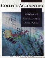 COLLEGE ACCOUNTING SIXTH EDITION 1-8（1997 PDF版）