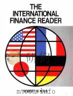 THE INTERNATIONAL FINANCE READER   1991  PDF电子版封面  1878975013  ROBERT W.KOLD 