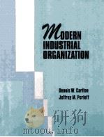 MODERN INDUSTRIAL ORGANIZATION（1990 PDF版）