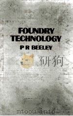 FOUNDRY TECHNOLOGY   1972  PDF电子版封面  0408703482   