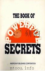 THE BOOK OF POWERFUL SECRETS   1994  PDF电子版封面     