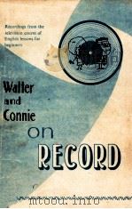 WATER AND CONNIE ON RECORD   1964  PDF电子版封面     