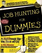 JOB HUNTING FOR DUMMIES 2ND EDITION（1999 PDF版）