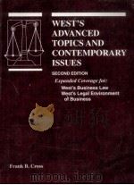 WEST'S ADVANCED TOPICS AND CONTEMPORARY ISSUES SECOND EDITION（1995 PDF版）