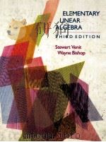 ELEMENTARY LINEAR ALGEBRA THIRD EDITION（1989 PDF版）