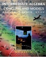 INTERMEDIATE ALGEBRA CONCEPTS AND MODELS（1993 PDF版）