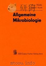 ALLGEMEINE MIKROBIOLOGIE   1979  PDF电子版封面     
