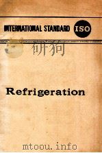 INTERNATIONAL STANDARD ISO REFRIGERATION   1968  PDF电子版封面     
