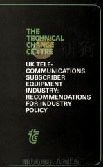 THE TECHNICAL CHANGE CENTER   1986  PDF电子版封面  0946892326   