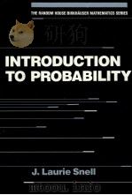 INTRODUCTION TO PROBABILITY   1988  PDF电子版封面    J.LAURIE SNELL 