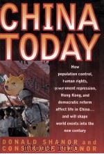 CHINA TODAY   1995  PDF电子版封面  0312117590  DONALD SHANOR & CONSTANCE SHAN 