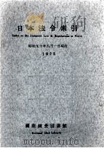 日本法令索引 1975   1975.12  PDF电子版封面     