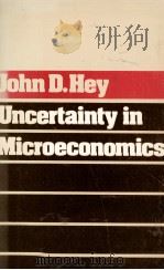 UNCERTAINTY IN MICROECONOMICS（1979 PDF版）