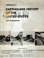 EARTHQUAKE HITORY OF THE UNITED STATES (1971-76 SUPPLEMENT)（1979 PDF版）
