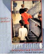 HUMAN RELATIONS:PRINCIPLES AND PRACTICES THIRD EDITION（1997 PDF版）