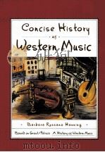 CONCISE HISTORY OF WESTERN MUSIC FIFTH EDITON（1998 PDF版）