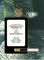 SELECTED MATERIAL FROM PROGRAMMING WITH MICROSOFT VISUAL BASIC 5.0 FOR WINDOWS WITH MICROSOFT INTERN   1998  PDF电子版封面  0760011206  DIANE ZAK GARY B.SHELLY THOMAS 