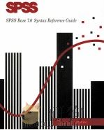 SPSS SPSS BASE 7.0 SYNTAX REFERENCE GUIDE（1996 PDF版）