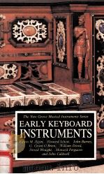 THE NEW GROVE EARLY KEYBOARD INSTRUMENTS（1980 PDF版）