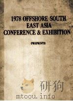 1978 OFFSHORE SOUTH EAST ASIA CONFERENCE & EXHIBITION (PREPRINTS)   1978  PDF电子版封面     