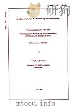 BUNDESMINISTERIUM FUR FORSCHUNG UND TECHNOLOGIE SCHERWELLEN-SEISMIK VON   1986  PDF电子版封面    H.A.K.EDELMANN 