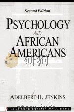 PSYCHOLOGY AND AFRICAN AMERICANS:A HUMANISTIC APPROACH SECOND EDITION   1995  PDF电子版封面  0205164897   