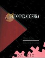 BEGINNING ALGEBRA（1994 PDF版）