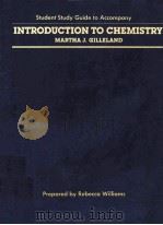 STUDENT STUDY GUIDE TO ACCOMPANY INTRODUCTION TO CHEMISTRY（1986 PDF版）
