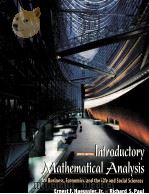 INTRODUCTORY MATHEMATICAL ANALYSIS NINTH EDITION   1999  PDF电子版封面  0139157603   