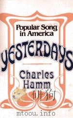 YESTERDAYS POPULAR SONG IN AMERICA（1979 PDF版）