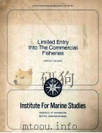 LIMITED ENTRY INTO THE COMMERCIAL FISHERIES（1974 PDF版）