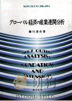 グローバル経済の産業連関分析   1999.02  PDF电子版封面    藤川清史 