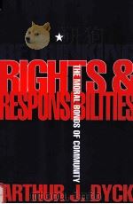 RETHINKING RIGHTS AND RESPONSIBILITIES:THE MORAL BONDS OF COMMUNITY（1994 PDF版）
