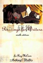 READINGS FOR WRITERS NINTH EDITION   1998  PDF电子版封面  0155038443  JO RAY MCCUEN ANTHONY WINKLER 