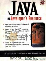 JAVA DEVELOPER'S RESOURCE A TUTORIAL AND ON-LINE SUPPLEMENT（1997 PDF版）