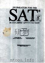 PREPARATION FOR THE SAT SCHOLASTIC APTITUDE TEST   1989  PDF电子版封面    EDWARD J.DEPTULA 