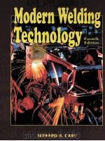 MODERN WELDING TECHNOLOGY FOURTH EDITION   1998  PDF电子版封面  0132418037  HOWARD B.CARY 