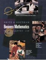 BUSINESS MATHEMATICS FOR COLLEGES 11E   1996  PDF电子版封面  0538853778  JAMES E.DEITZ JAMES L.SOUTHAM 