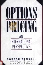 OPTIONS PRICING:AN INTERNATIONAL PERSPECTIVE（1993 PDF版）