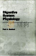 DIGESTIVE SYSTEM PHYSIOLOGY（1982 PDF版）
