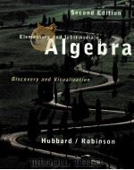 ELEMENTARY AND INTERMEDIATE ALGEBRA DISCOVERY AND VISUALIZATION SECOND EDITION   1998  PDF电子版封面  0395851858  ELAINE HUBBARD RONALD D.ROBINS 