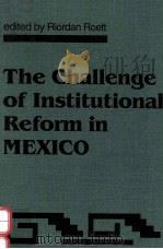 THE CHALLENGE OF INSTITUTIONAL REFORM IN MEXICO   1995  PDF电子版封面  1555875459  RIORDAN ROETT 